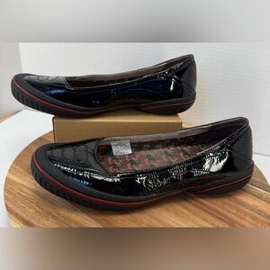 Merrell Luna Women's Black Patent Leather Flats 9